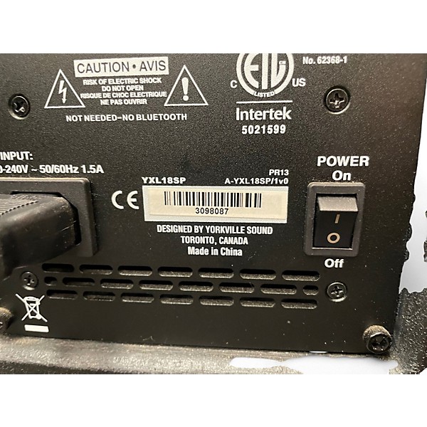 Used Yorkville YXL18SP Powered Subwoofer