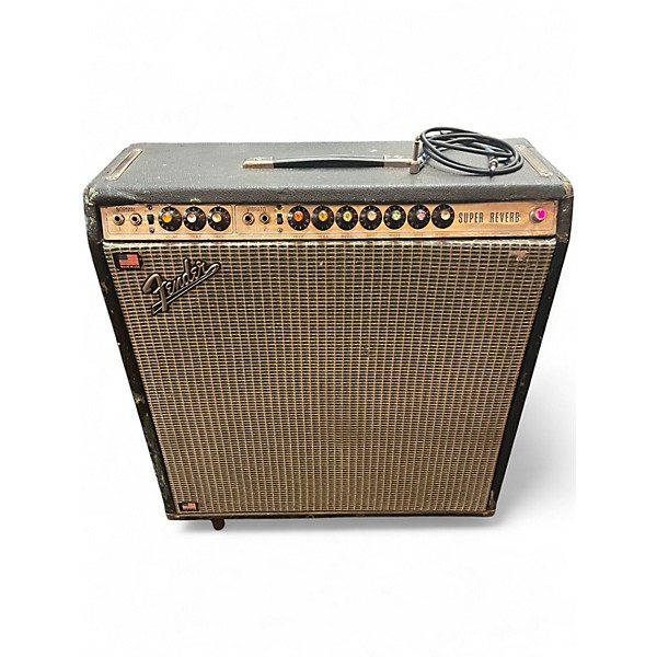 Used Fender Super Reverb 4x10 Tube Guitar Combo Amp