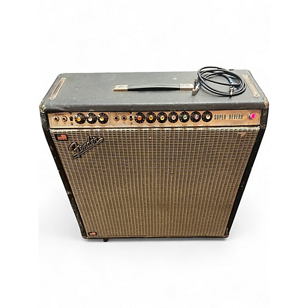Used Fender Super Reverb 4x10 Tube Guitar Combo Amp