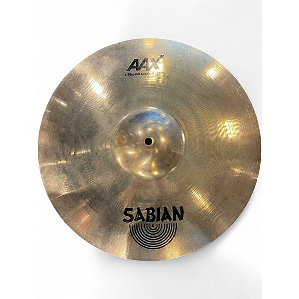 Used SABIAN 16in AAX Crash Cymbal