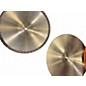 Used Zildjian 14in A Mastersound Hi Hat Pair Cymbal