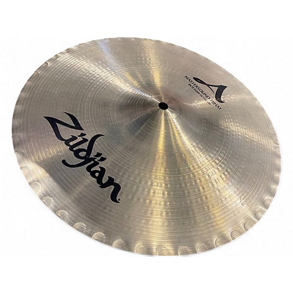 Used Zildjian 14in A Mastersound Hi Hat Pair Cymbal
