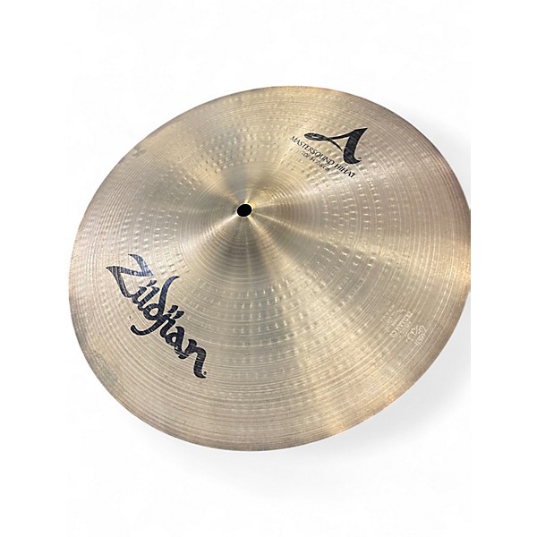 Used Zildjian 14in A Mastersound Hi Hat Pair Cymbal