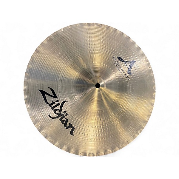 Used Zildjian 14in A Mastersound Hi Hat Pair Cymbal