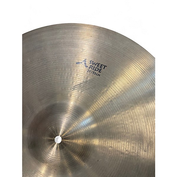 Used Zildjian 21in Avedis Ride Cymbal