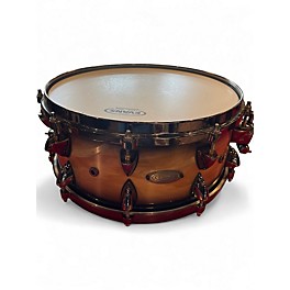 Used Orange County Drum & Percussion 6in Wood Snare Trans Brown Drum