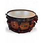 Used Orange County Drum & Percussion 6in Wood Snare Trans Brown Drum thumbnail
