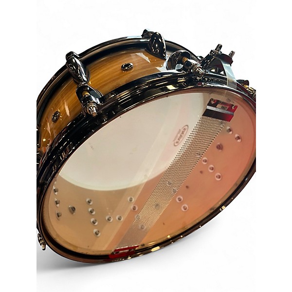 Used Orange County Drum & Percussion 6in Wood Snare Trans Brown Drum