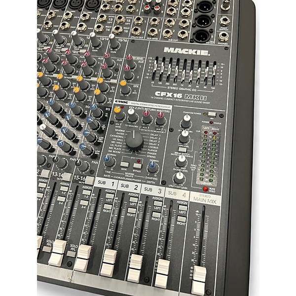 Used Mackie CFX16 MKII Unpowered Mixer