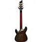 Used Schecter Guitar Research C1 -FR Platinum Crimson Red Burst Solid Body Electric Guitar