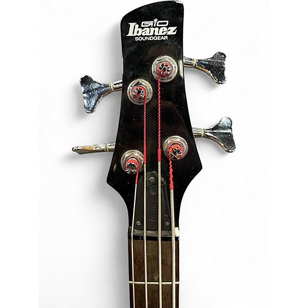 Used Ibanez GSR200L Black Electric Bass Guitar