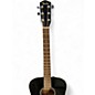 Used Fender CD60 Dreadnought Black Acoustic Guitar