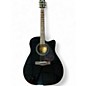 Used Yamaha FX335C Black Acoustic Electric Guitar thumbnail