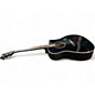 Used Yamaha FX335C Black Acoustic Electric Guitar