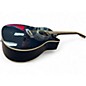 Used Yamaha FX335C Black Acoustic Electric Guitar