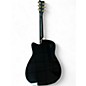 Used Yamaha FX335C Black Acoustic Electric Guitar