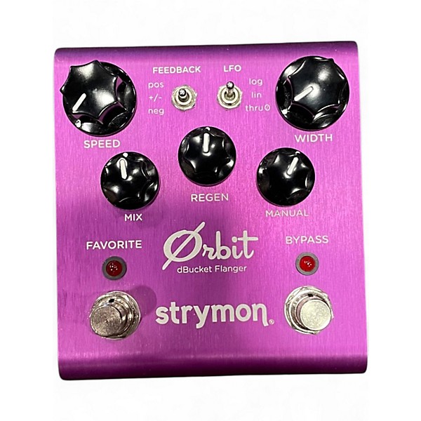Used Strymon Orbit dBucket Flanger Effect Pedal