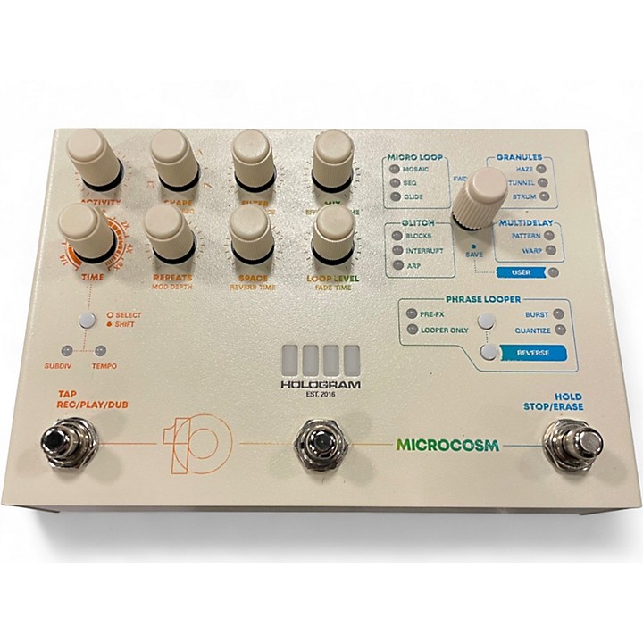 Used Hologram MICROCOSM 10TH ANNIVERSARY SPECIAL EDITION Effect