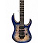 Used Ibanez RG1070PBZ Blue Burst Solid Body Electric Guitar