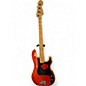 Used Fender American Standard Precision Bass Orange Electric Bass Guitar thumbnail