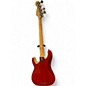 Used Fender American Standard Precision Bass Orange Electric Bass Guitar