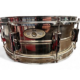 Used Pearl 14in Sensitone Snare Metallic Silver Drum