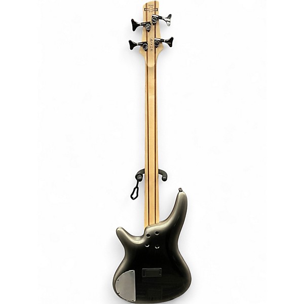 Used Ibanez SR300E Silver Electric Bass Guitar