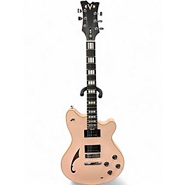 Used EVH SA126 Shell Pink Hollow Body Electric Guitar