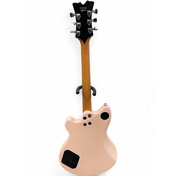 Used EVH SA126 Shell Pink Hollow Body Electric Guitar