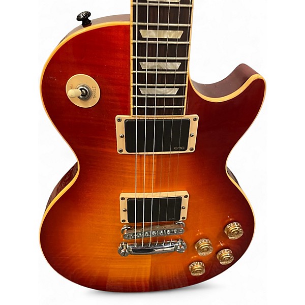 Used 2009 Gibson LES PAUL STANDARD 2 Tone Sunburst Solid Body Electric Guitar