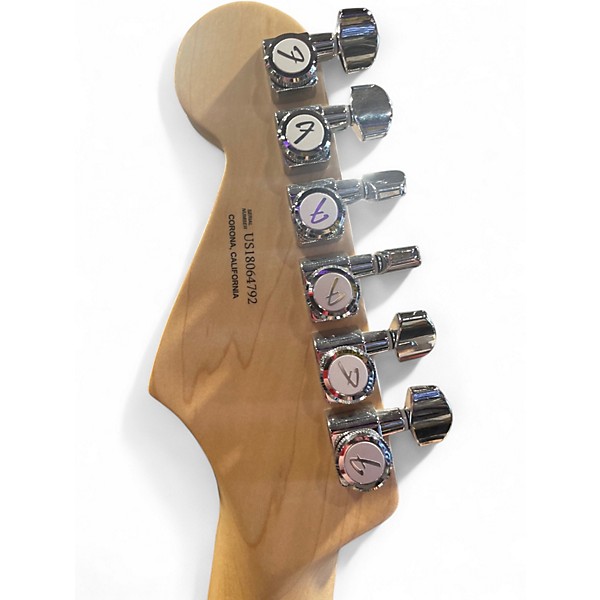 Used 2018 Fender American Elite Stratocaster Blue Sunburst Solid Body Electric Guitar