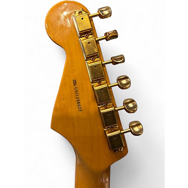 Used Fender Stevie Ray Vaughan Lenny Replica Tobacco Sunburst Solid Body Electric Guitar