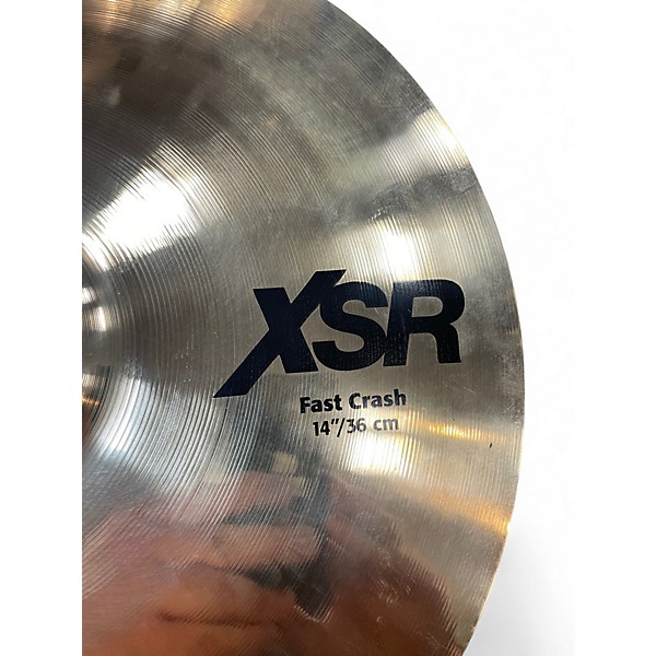 Used SABIAN 14in XSR FAST CRASH Cymbal