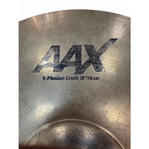 Used SABIAN 18in AAX Xplosion Crash Cymbal