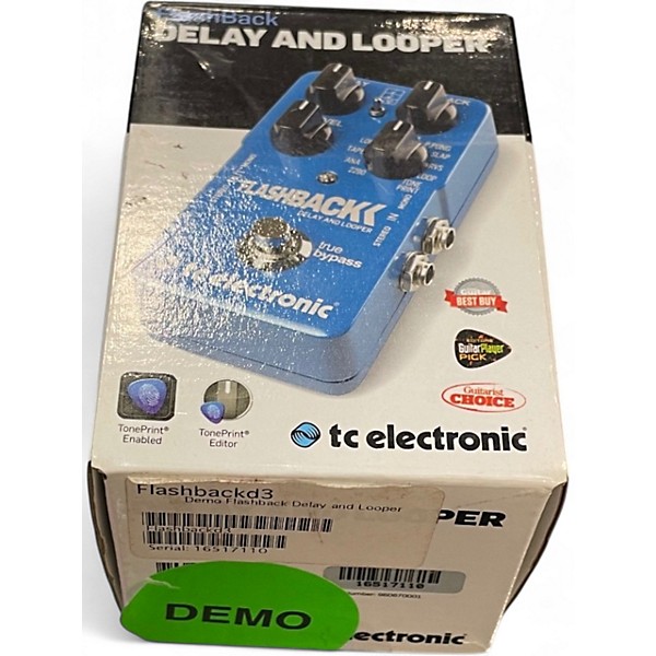 Used TC Electronic Flashback Delay And Looper Effect Pedal