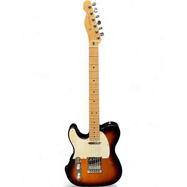 Used Fender Standard Telecaster Left Handed Sunburst Electric Guitar