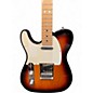 Used Fender Standard Telecaster Left Handed Sunburst Electric Guitar