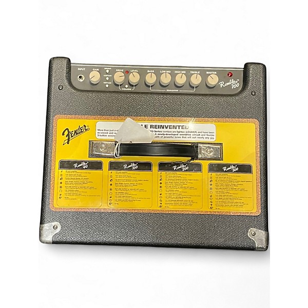 Used Fender Rumble V3 100W 1x12 Bass Combo Amp