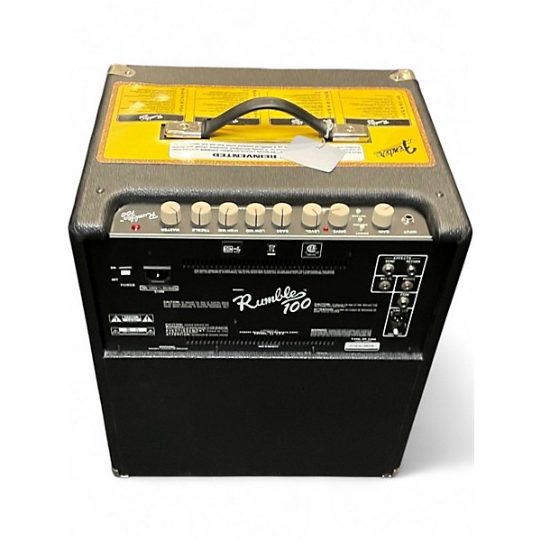 Used Fender Rumble V3 100W 1x12 Bass Combo Amp