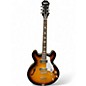 Used Epiphone Casino Vintage Sunburst Hollow Body Electric Guitar thumbnail