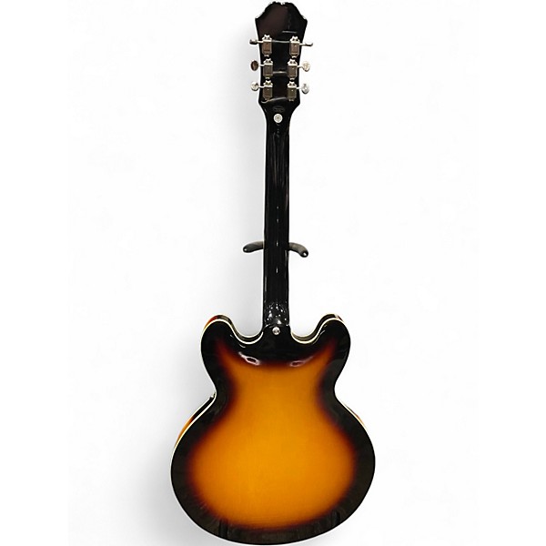 Used Epiphone Casino Vintage Sunburst Hollow Body Electric Guitar