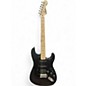 Used 2025 Squier Sonic Stratocaster Black Solid Body Electric Guitar thumbnail