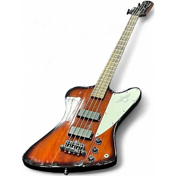 Used Epiphone Thunderbird IV w/Ratio Tuners & Upgraded Bridge 2 Color Sunburst Electric Bass Guitar