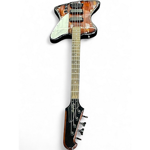Used Epiphone Thunderbird IV w/Ratio Tuners & Upgraded Bridge 2 Color Sunburst Electric Bass Guitar