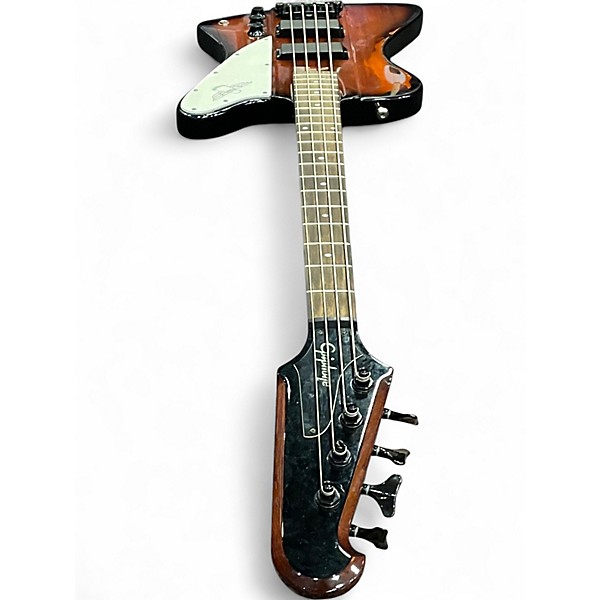 Used Epiphone Thunderbird IV w/Ratio Tuners & Upgraded Bridge 2 Color Sunburst Electric Bass Guitar