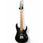 Used Ibanez miKro GRGM21M Flat Black Electric Guitar thumbnail