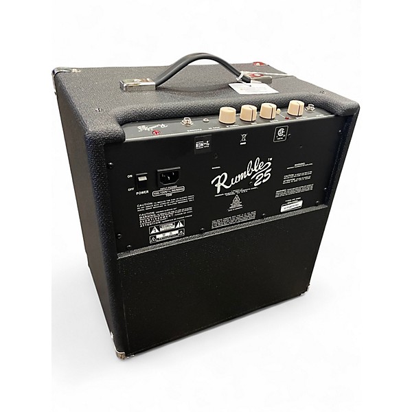 Used Fender Rumble 25 25W 1x10 Bass Combo Amp