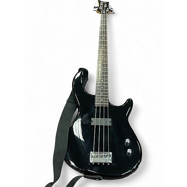 Used Dean Edge 4 String Black Electric Bass Guitar