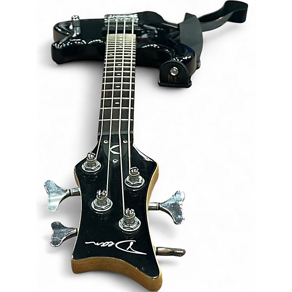 Used Dean Edge 4 String Black Electric Bass Guitar