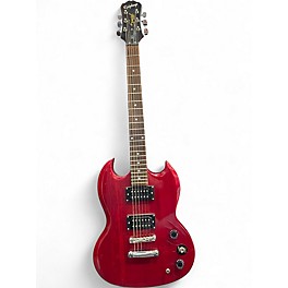 Used Epiphone SG Red Solid Body Electric Guitar